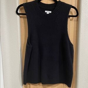 Daily Ritual Black Knit Top